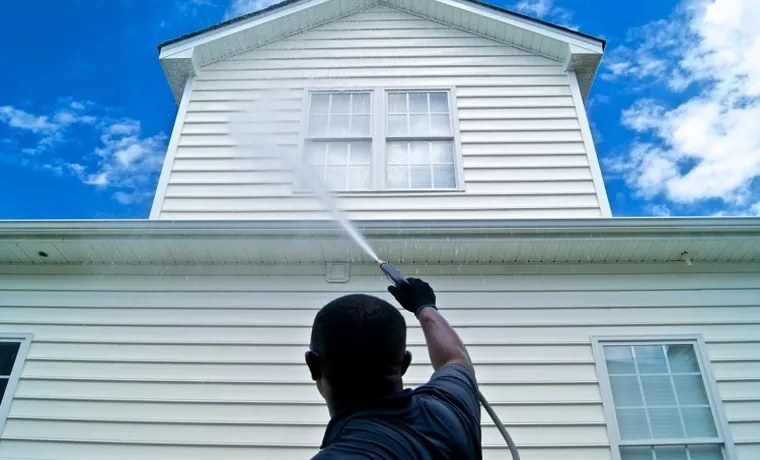 How much does it cost to pressure wash a two story house?