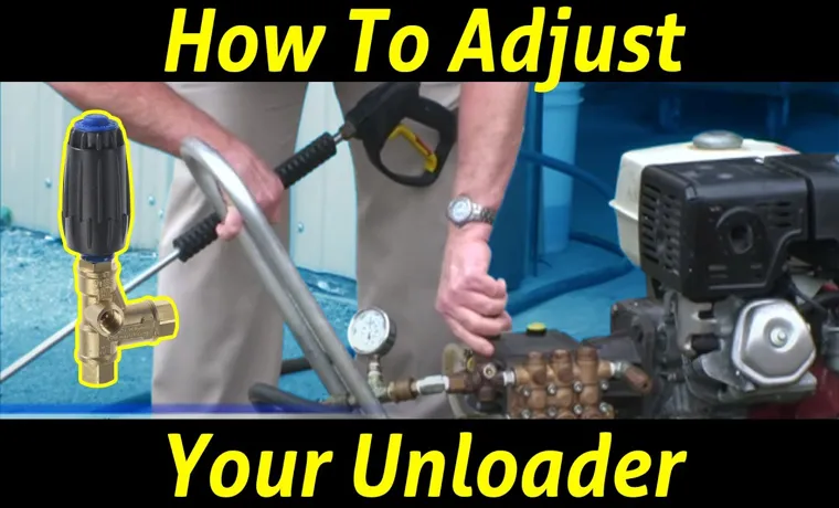 How to Adjust a Pressure Washer Pump: A Step-by-Step Guide