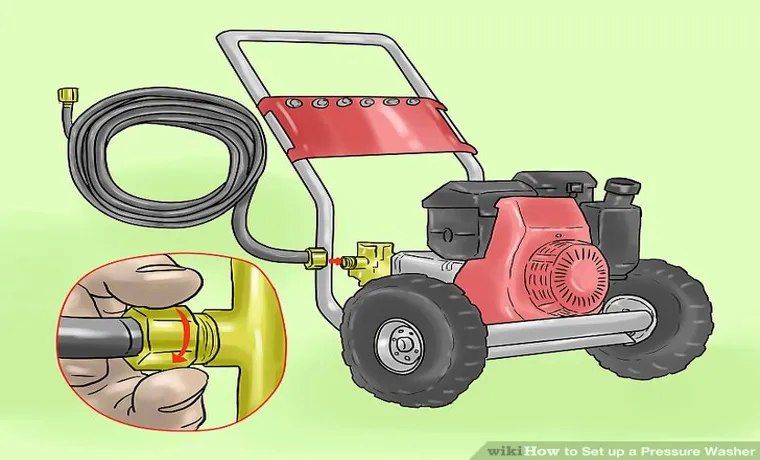 how to assemble high pressure washer
