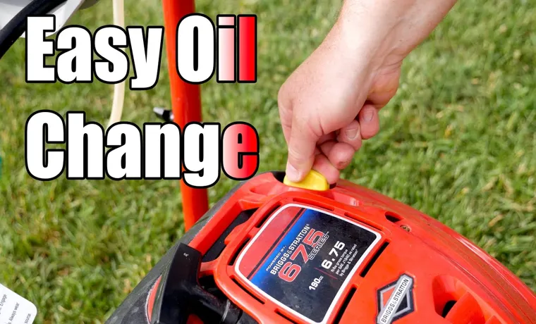 How to Change Pressure Washer Oil: A Step-by-Step Guide