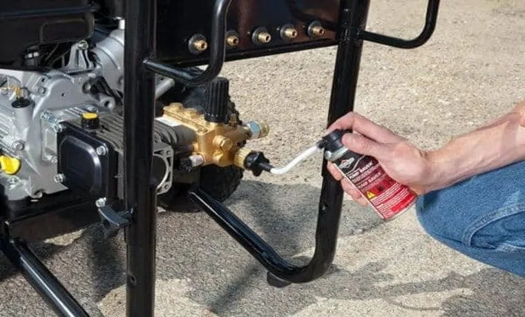 how to change pump oil on pressure washer