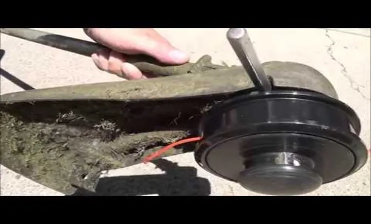 how to change trimmer head on echo weed eater