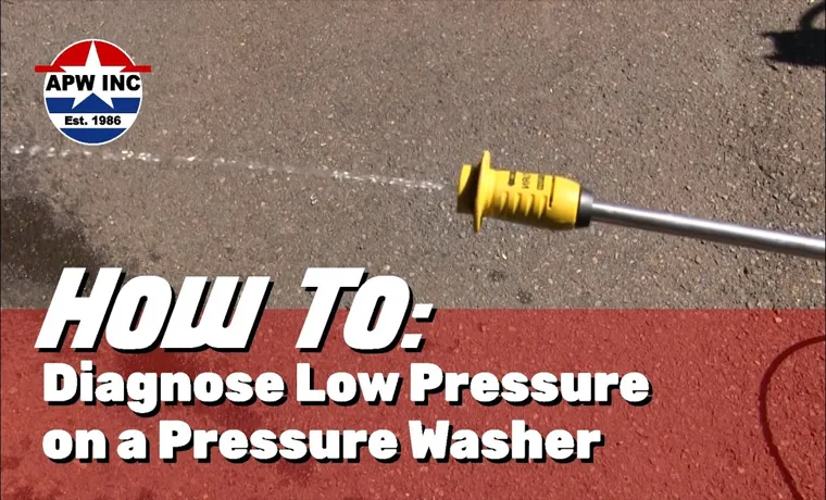how to check pressure on pressure washer