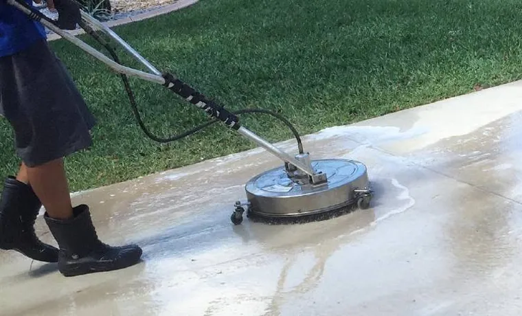 how to clean concrete driveway with pressure washer