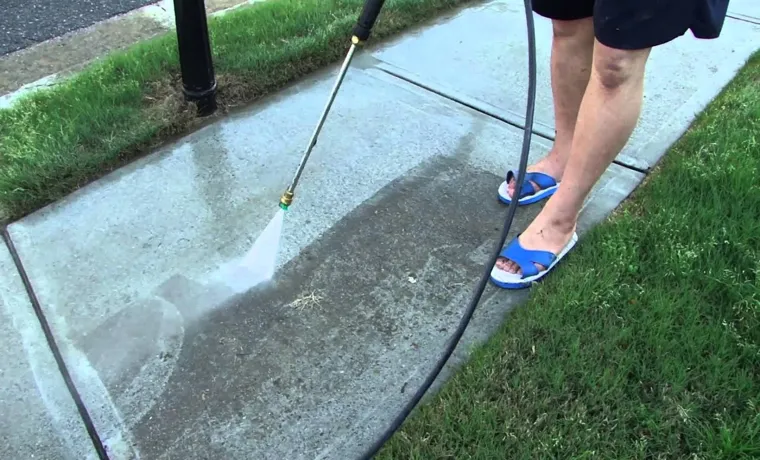 How to Clean Concrete Sidewalk with Pressure Washer: The Ultimate Guide
