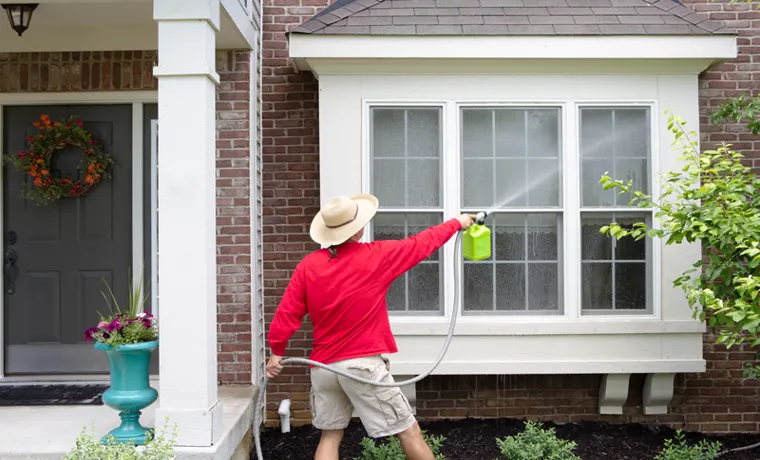 how to clean front porch without pressure washer