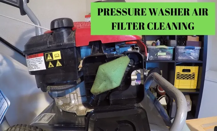 How to Clean Pressure Washer Filter for Optimal Performance