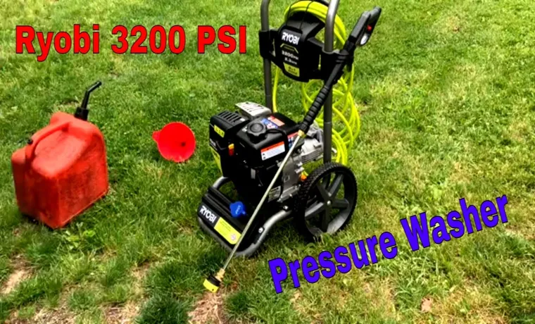 how to connect ryobi pressure washer