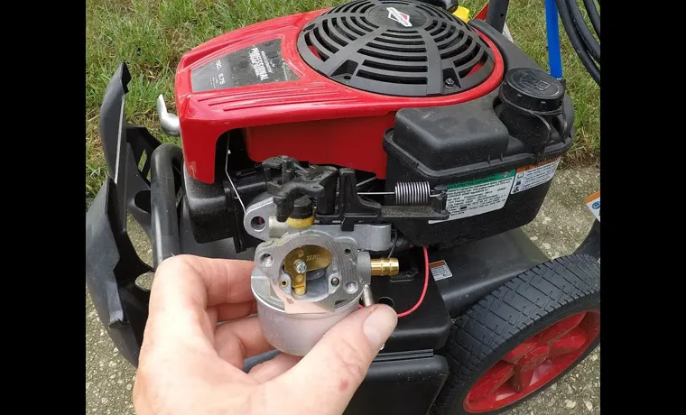 How to Get Gas Out of Pressure Washer: Quick and Easy Methods