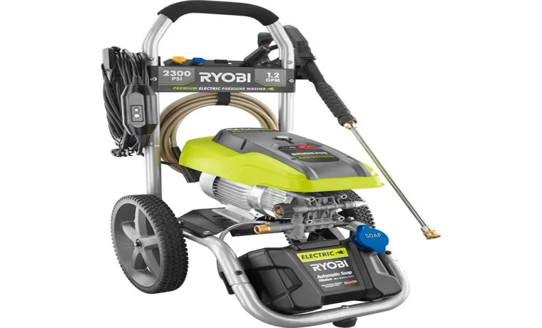 how to hook up ryobi electric pressure washer