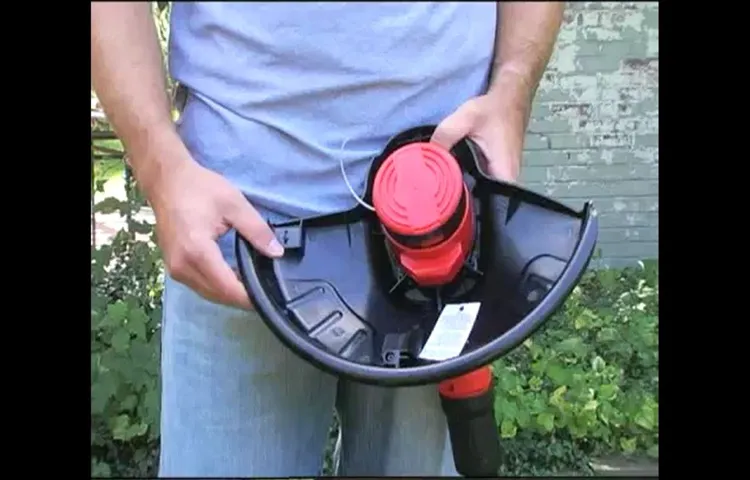 how to install weed warrior trimmer head