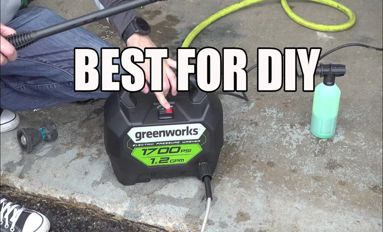 how to make an electric pressure washer
