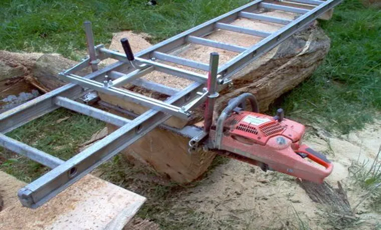 how to make you own mill using chainsaw