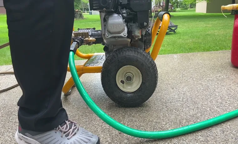 how to prime a pressure washer pump