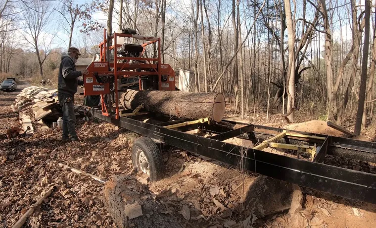 how to quarter saw with a chainsaw mill