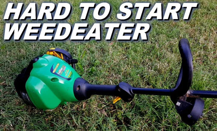 how to repair weed eater trimmer