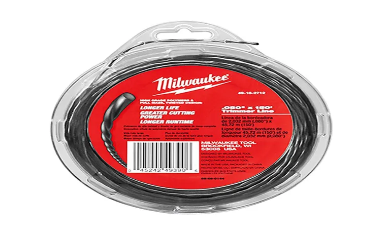 How to Replace Weed Trimmer Line on a Milwaukee M18: Expert Guide