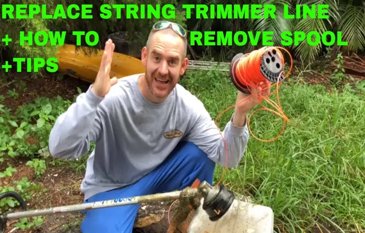 how to restring a craftsman weed trimmer