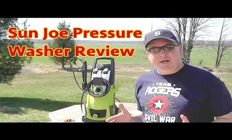 how to set up sun joe pressure washer
