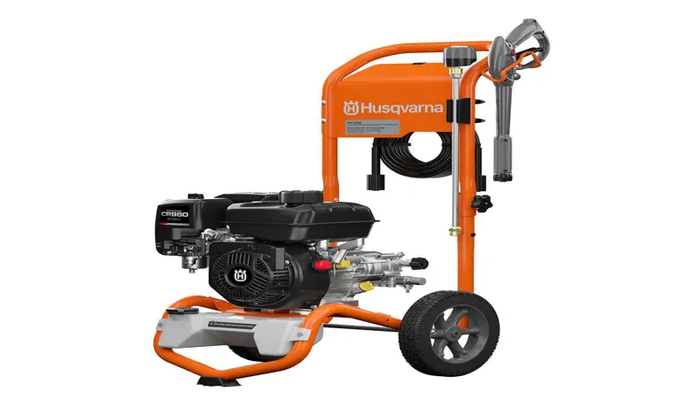 how to start a husqvarna cr950 pressure washer