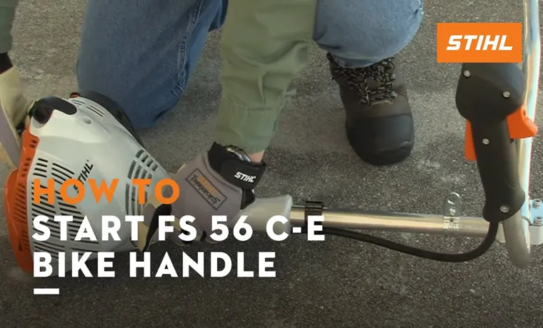 how to start a stihl fs 56 rc weed trimmer