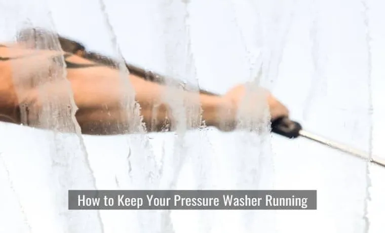 how to start craftsman ready start pressure washer
