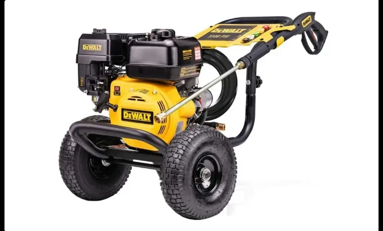 How to Start Dewalt 3300 PSI Pressure Washer: A Step-by-Step Guide