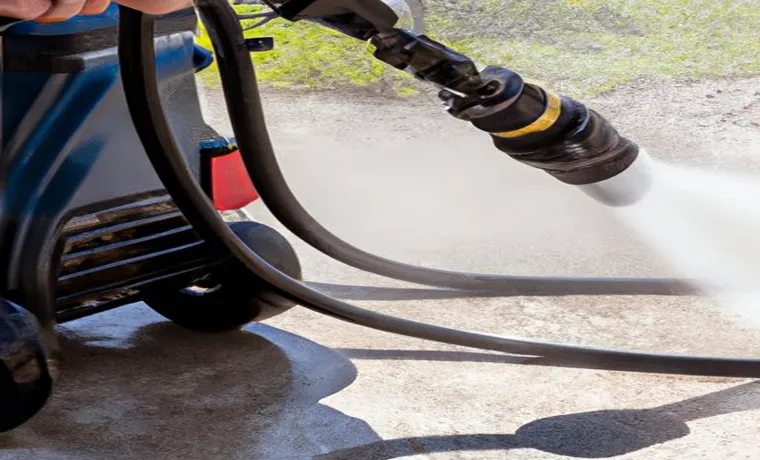 how to start pressure washer after sitting