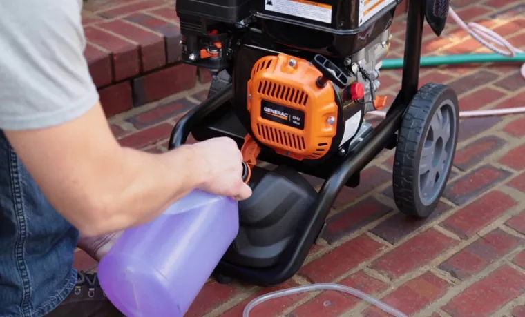 how to turn up psi on pressure washer