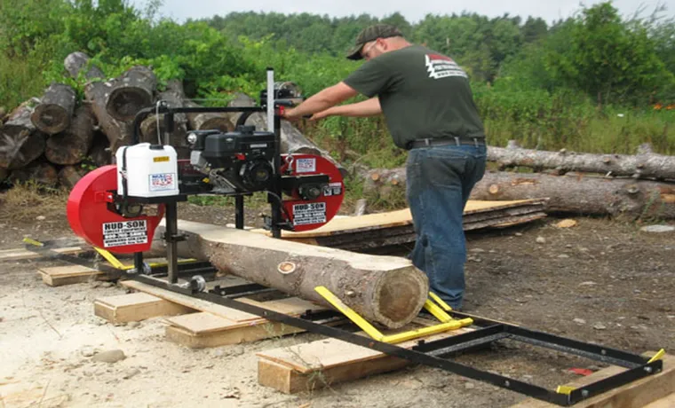how to use a saw mill with a chainsaw