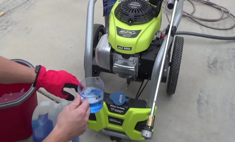 how to use degreaser with pressure washer