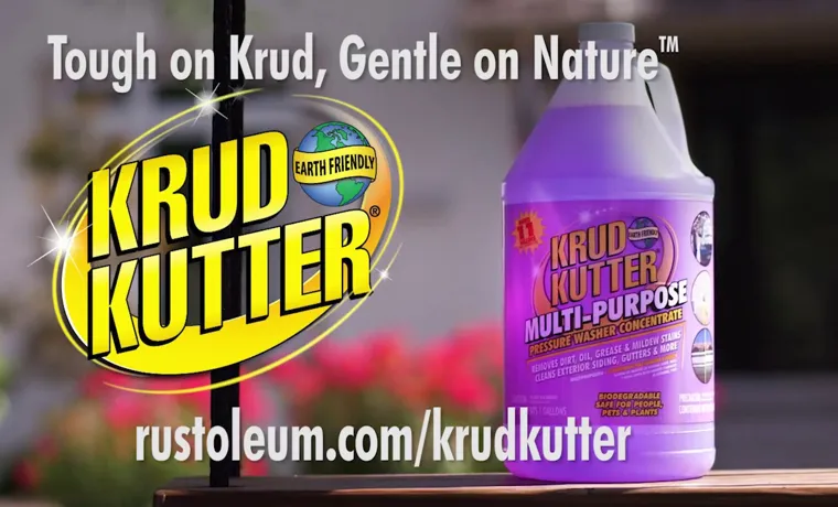 How to Use Krud Kutter in Pressure Washer for Effective Cleaning