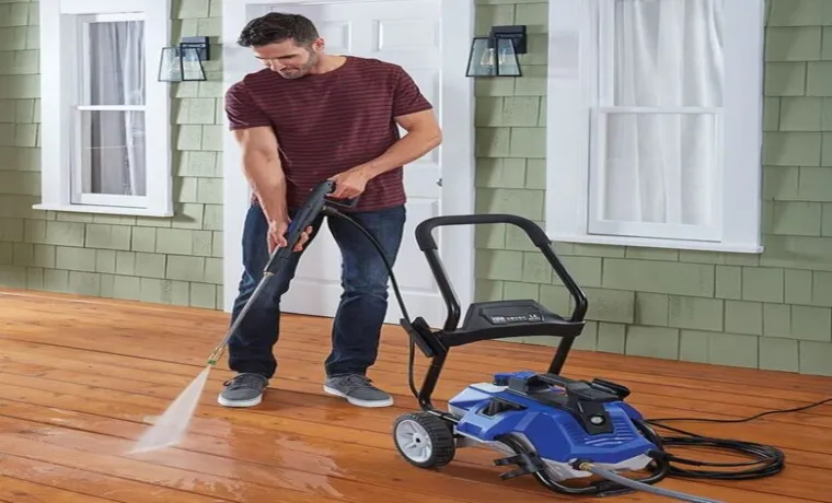how to use portable pressure washer