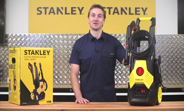 How to Use Stanley Pressure Washer: A Comprehensive Guide to Efficient Cleaning