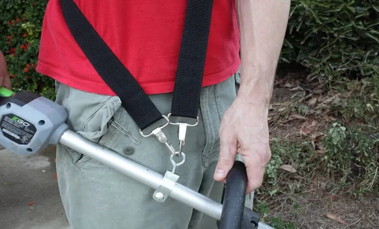 How to Use Weed Trimmer Ego Shoulder Strap: Quick & Easy Guide
