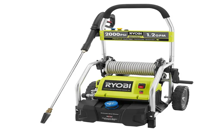 ryobi pressure washer how to connect hose