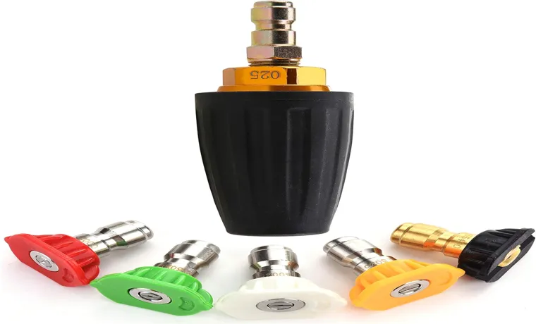 ryobi pressure washer nozzle how to use