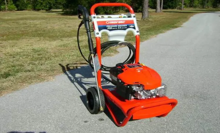 Troy Bilt Pressure Washer: How to Use Guide for Effective Cleaning