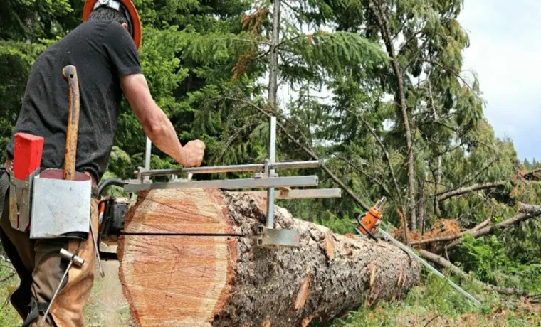 What is the Best Chainsaw Mill to Buy? Top Picks and Reviews