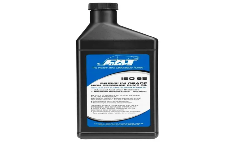 what oil in pressure washer pump