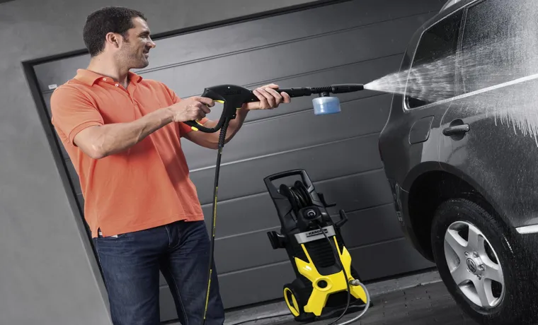 what size pressure washer to wash car
