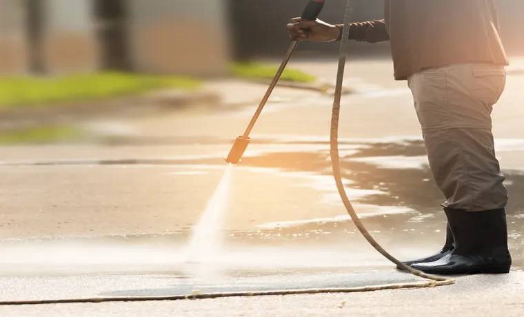 What Type of Pressure Washer to Clean Concrete: A Comprehensive Guide