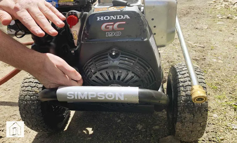 Where to Put Oil in Simpson Pressure Washer: A Step-by-Step Guide