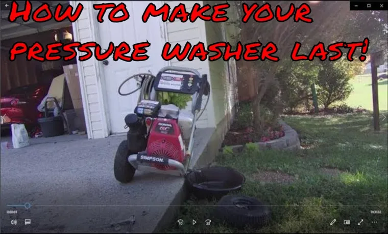Why My Pressure Washer Is Low on Power: Common Causes and Solutions
