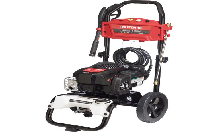 Craftsman 2800 PSI Pressure Washer: How to Start and Troubleshooting Tips