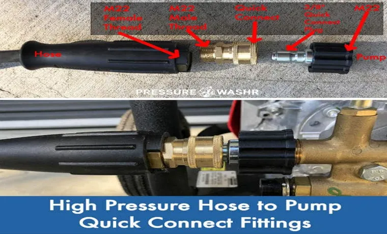 how to get pressure washer hose off