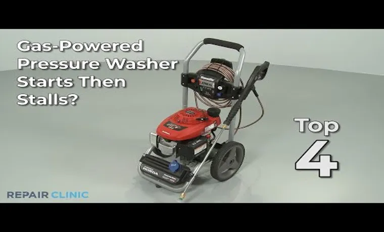 how to service a pressure washer