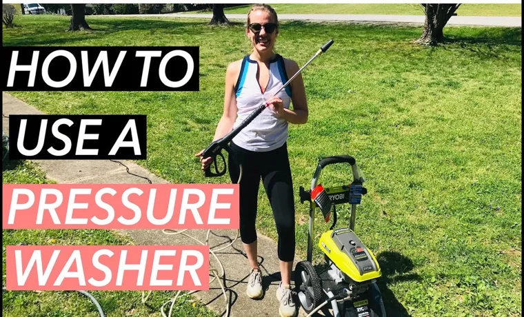 how to turn pressure up on pressure washer