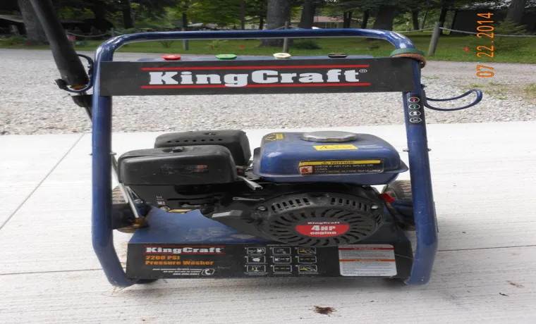 who makes kingcraft pressure washer