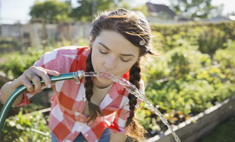 can you drink from a garden hose